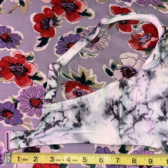 M 8/10 Women’s Bikini Top Two Adjustable Straps Underwire - Picture 10 of 13